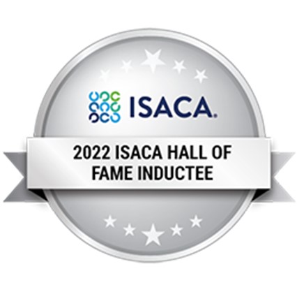 2022 ISACA Hall of Fame Inductee badge